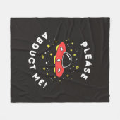 Gelieve mij af te nemen fleece deken (Voorkant (Horizontaal))