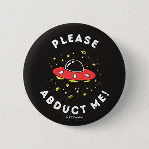 Gelieve mij af te nemen ronde button 5,7 cm