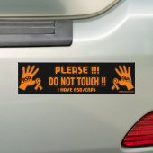 GELIEVE NIET AAN TE SLUITEN!! ...RSD/CRPS BUMPERSTICKER (Op auto)