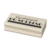 gelieve niet te buigen rubberstempel (Stempel)