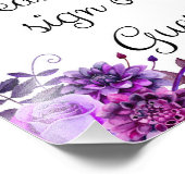 Gelieve ons poster voor het gastenboek te ondertek (Hoek)