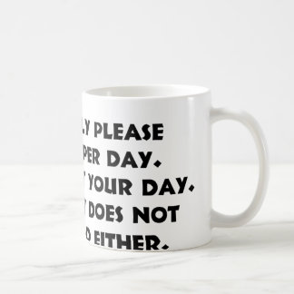 Gelieve slechts 1 Persoon 2 Mok