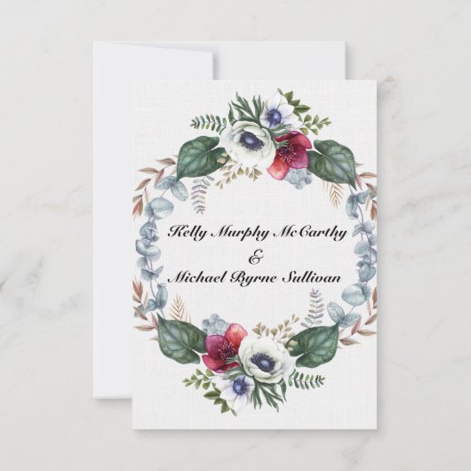 Gelieve te antwoorden Zie achterzijde RSVP Kaartje (Achterkant)