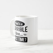 Gelieve te houden koffiemok (Voorkant links)