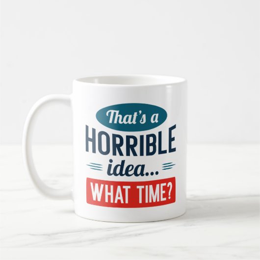 Gelieve te houden koffiemok (Links)