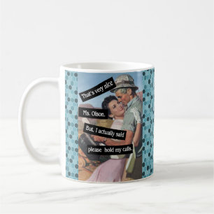 Gelieve te houden Mijn Funny van de Vraag Koffiemok