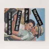 Gelieve te houden Mijn  Funny van de Vraag Legpuzzel (Horizontaal)