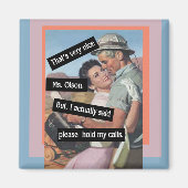 Gelieve te houden Mijn  Funny van de Vraag Magneet (Voorkant)