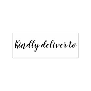 Gelieve te leveren aan calligraphy rubberstempel