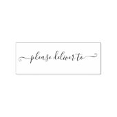 Gelieve te leveren aan kalligrafie rubberstempel (Gestempeld)