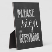 Gelieve te ondertekenen het Twitter-teken van het  Fotoplaat (Zijkant)