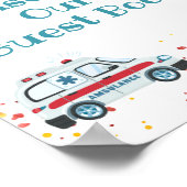 Gelieve te ondertekenen onze Gast Geluid het alarm Poster (Hoek)