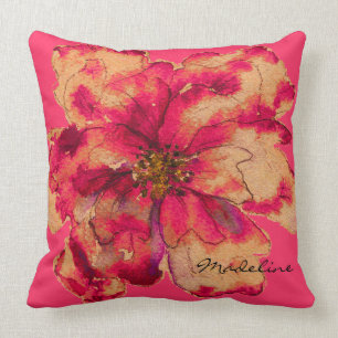 Gelieve te schilderen me herfst Floral Pillow Kussen