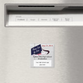 Gelieve te sparen de Afstuderen Magnet van de Datu (Insitu (Vaatwasser))