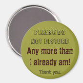 Gelieve te storen geen magneet (Voorkant / Achterkant)