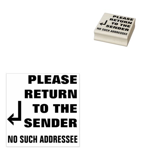 "GELIEVE TE TERUGKEREN AAN DE VERZENDER" "GEEN DER RUBBERSTEMPEL (Gestempeld)