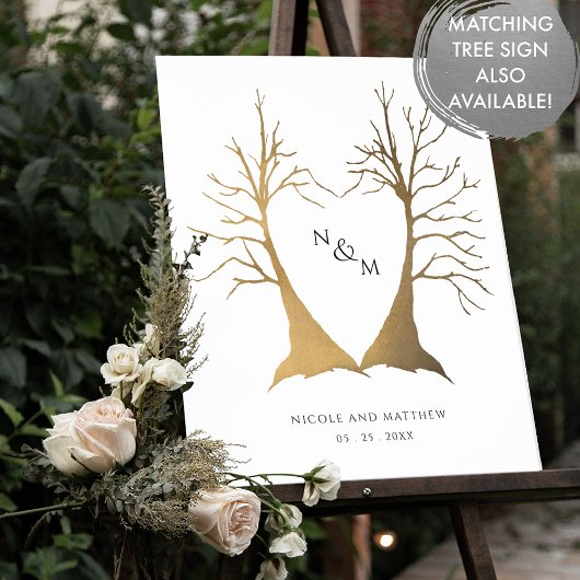 Gelieve te verlaten uw Vingerafdruk de Boom van de Poster