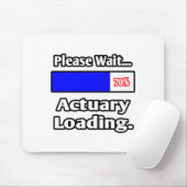 Gelieve te wachten.. Actuary Loading Muismat (Met muis)