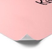 Gelieve te wachten terwijl ik u negeer poster (Hoek)