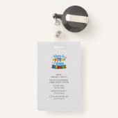 Gelieve te zijn Patiënt ik heb Autism Aangepast ba Badge (Achterkant met intrekbare)