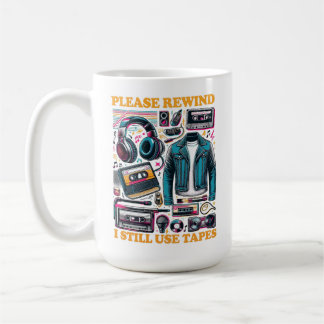 Gelieve Terug Te Spoelen - Ik Gebruik Nog Cassette Koffiemok