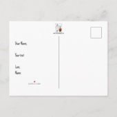 Gelieve Thanksgiving Uitnodiging Briefkaart (Achterkant)