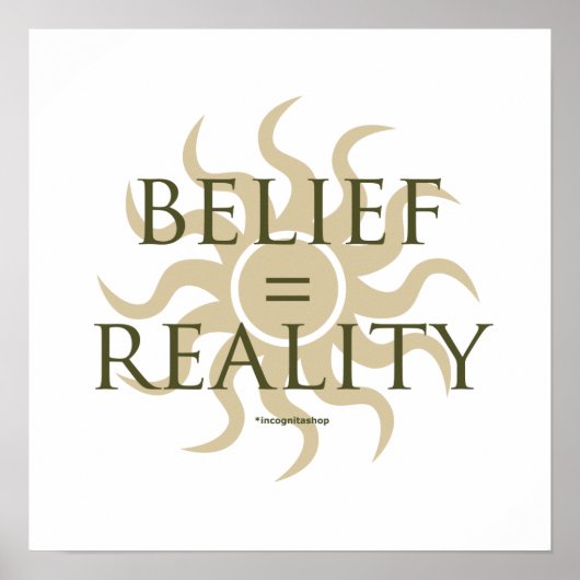 Gelift = Realiteit Poster (Voorkant)