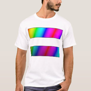 gelijk huwelijk tussen regenboogstralen - gelijke  t-shirt