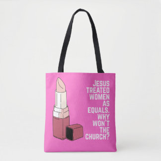 Gelijk in Zijn ogen – Christelijke Boodschap Canva Tote Bag