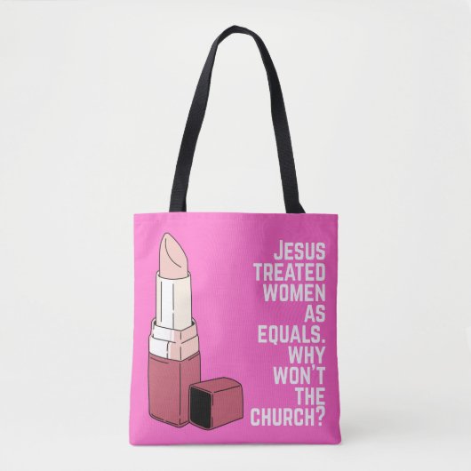Gelijk in Zijn ogen – Christelijke Canvas tas (Voorkant)