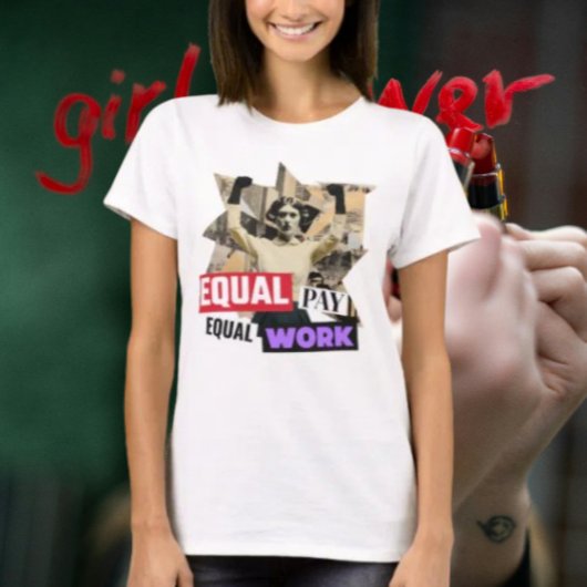 Gelijk loon Gelijk werk T-shirt