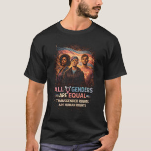 Gelijk Onder Elke Vlag T-shirt