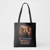 Gelijk Onder Elke Vlag Tote Bag (Voorkant)