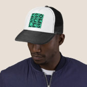 Gelijkbenig, Type Driehoek Trucker Pet (In situ)