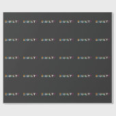 Gelijke behandeling LGBTQ Unitaire Pride Cadeaupapier (Vlak)