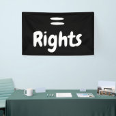 =(Gelijke behandeling) Rechten Spandoek (Beurs)