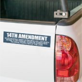GELIJKE BESCHERMING VAN DE WET BUMPERSTICKER (Op Truck)