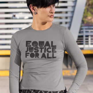Gelijke gerechtigheid voor iedereen – Shirt met la