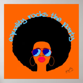 Gelijke kansen voor iedereen poster