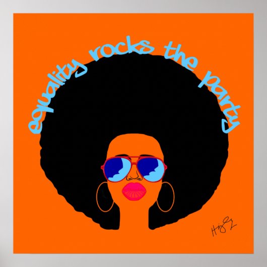 Gelijke kansen voor iedereen poster (Voorkant)