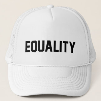 Gelijke kansen voor mannen en vrouwen trucker pet