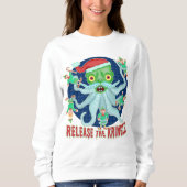 Gelijke kerstkeuken grappige vrijlating van de Kri Trui (Voorkant)