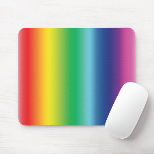 Gelijke kleuren voor de regenboog - Mousepad Muismat (Met muis)