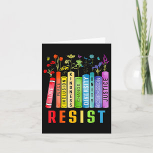 Gelijke rechten Boek Flower Trump Vrouwenrechten F Kaart