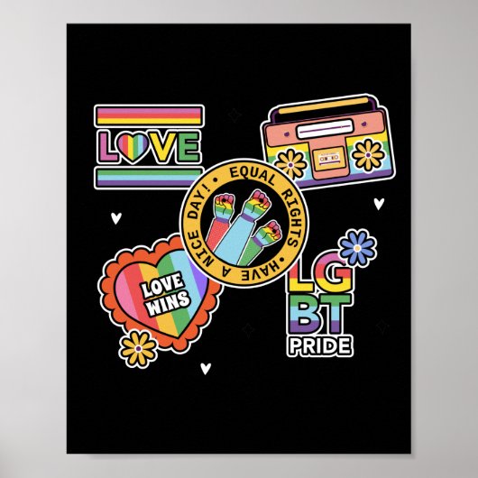 Gelijke rechten. De liefde wint het Poster van de (Voorkant)