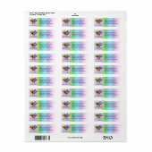 Gelijke rechten etiket (Full Sheet)