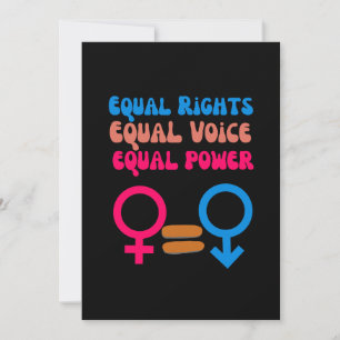 Gelijke Rechten Gelijke Stem Feministische Gelijkh Kaart