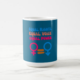 Gelijke Rechten Gelijke Stem Feministische Gelijkh Koffiemok