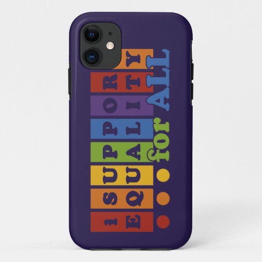 Gelijke rechten iPhone-kwestie Case-Mate iPhone Case (Achterkant)