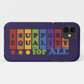 Gelijke rechten iPhone-kwestie Case-Mate iPhone Case (Achterkant (horizontaal))